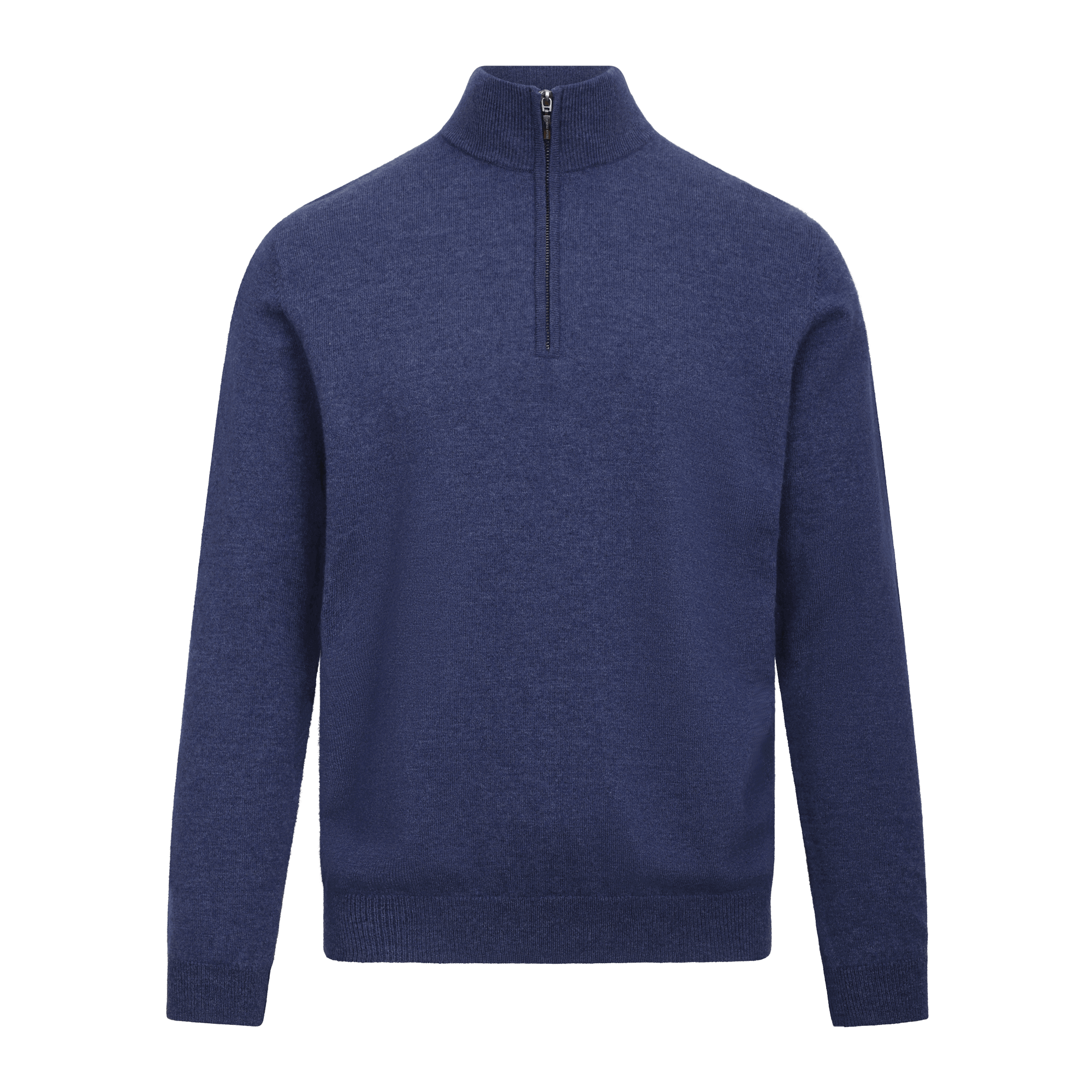 Urban Pioneers Male Sairus Half-zip SWEATER MID BLUE