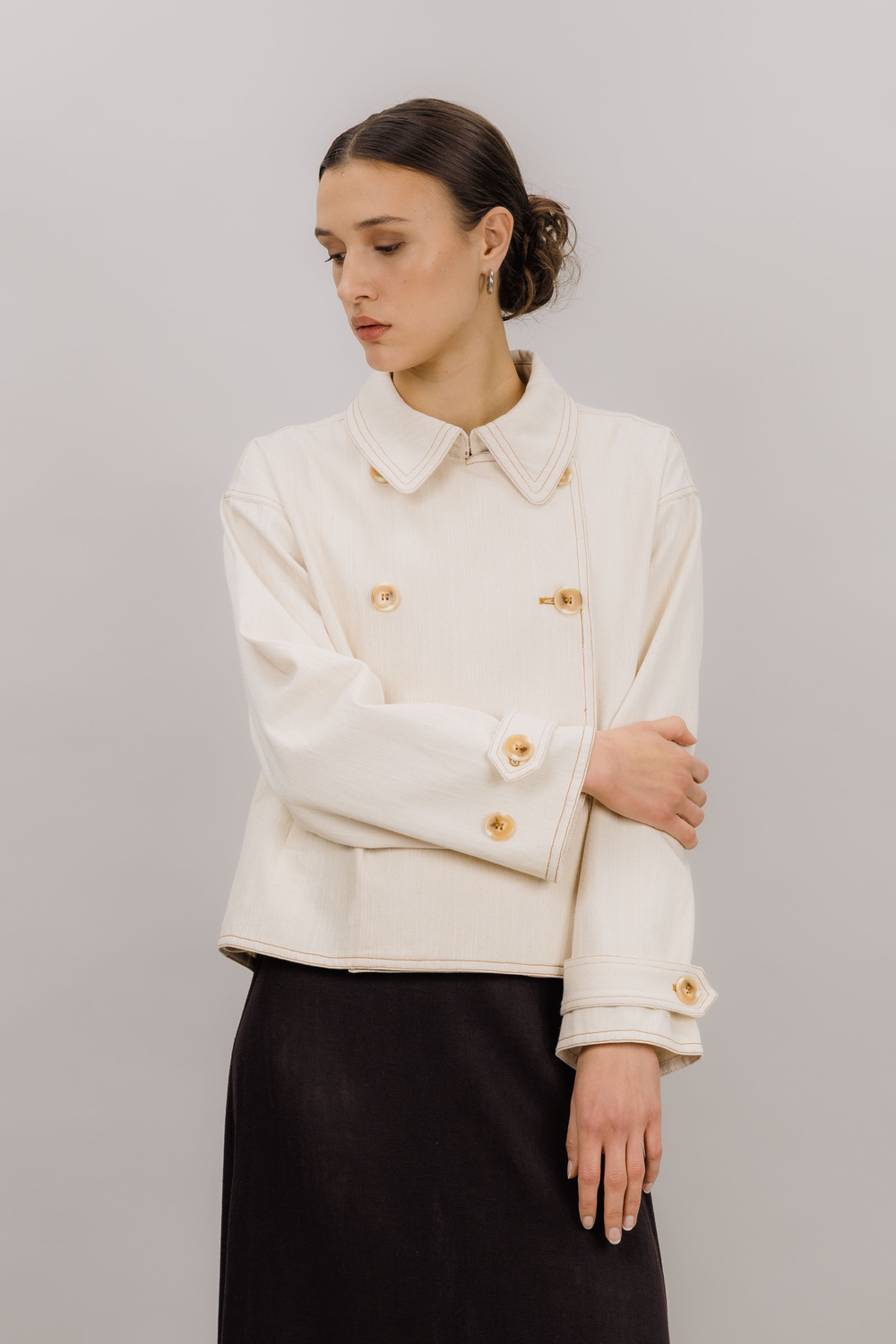 Urban Pioneers Female Sajma Trench Coat COAT CREAM