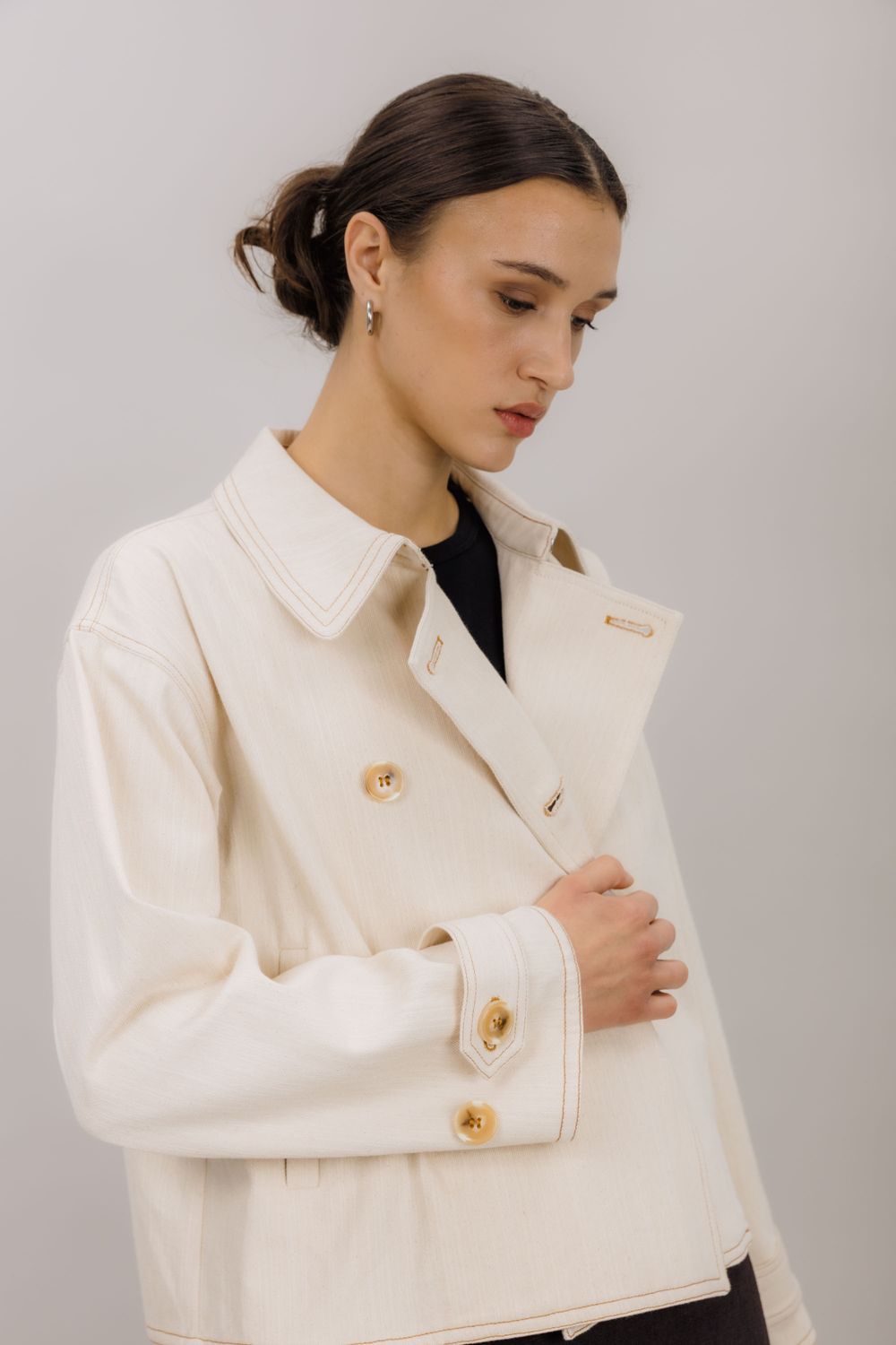 Urban Pioneers Female Sajma Trench Coat COAT CREAM