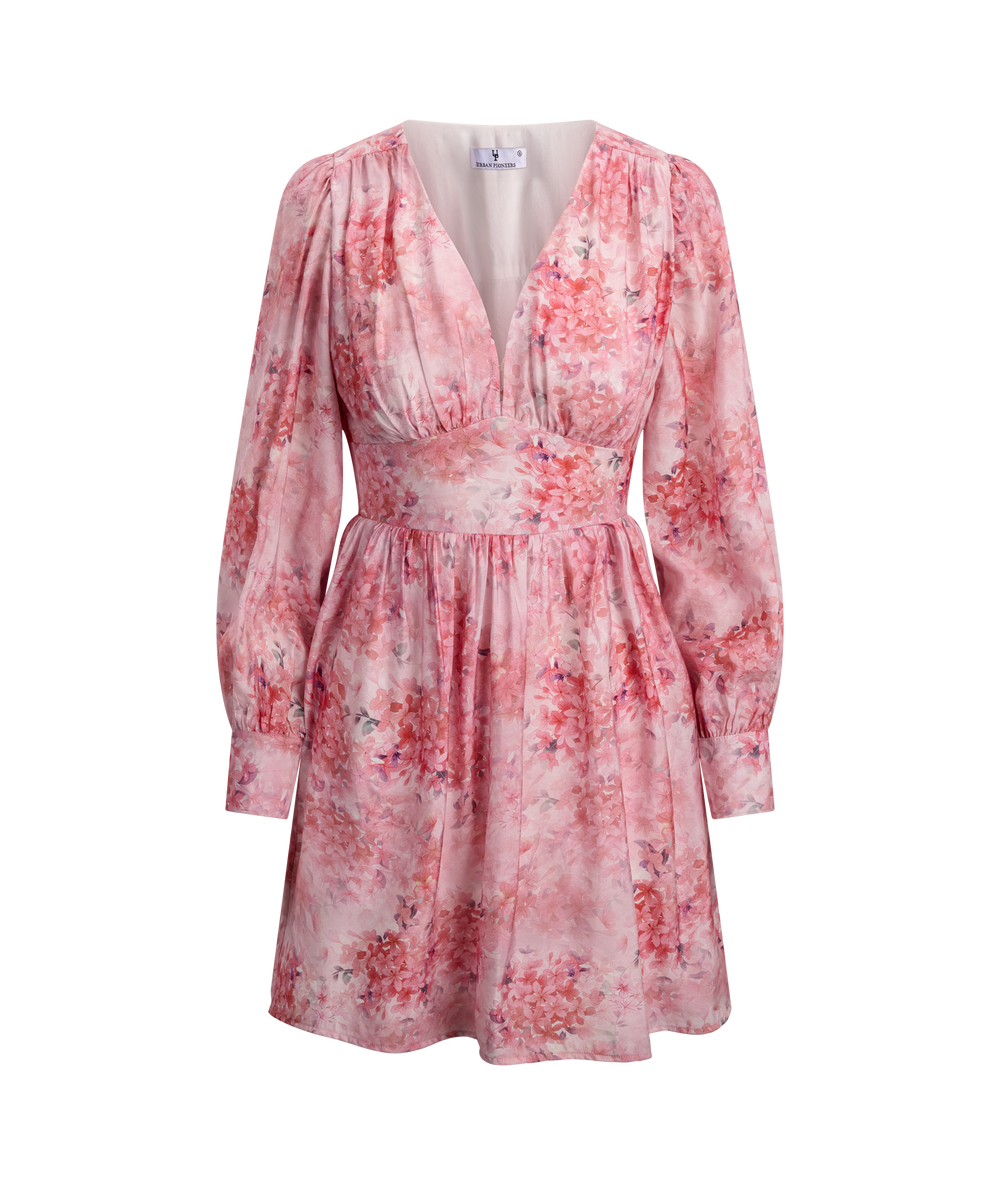 Urban Pioneers Female Sasha Dress DRESS PINK FLOWER AOP