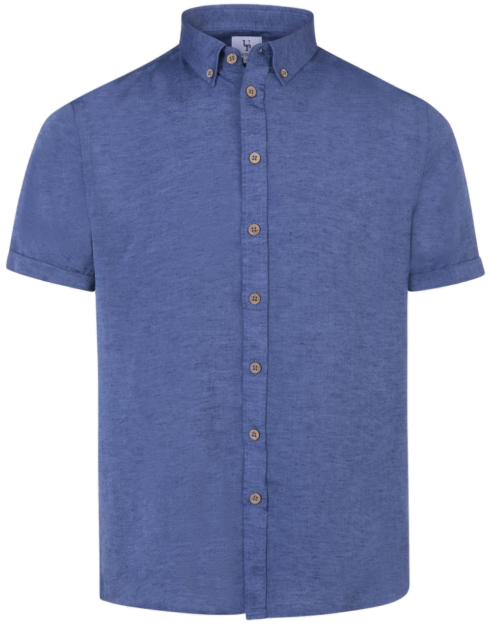 Urban Pioneers Male Sawyer Shirt SHIRT MID BLUE MELANGE