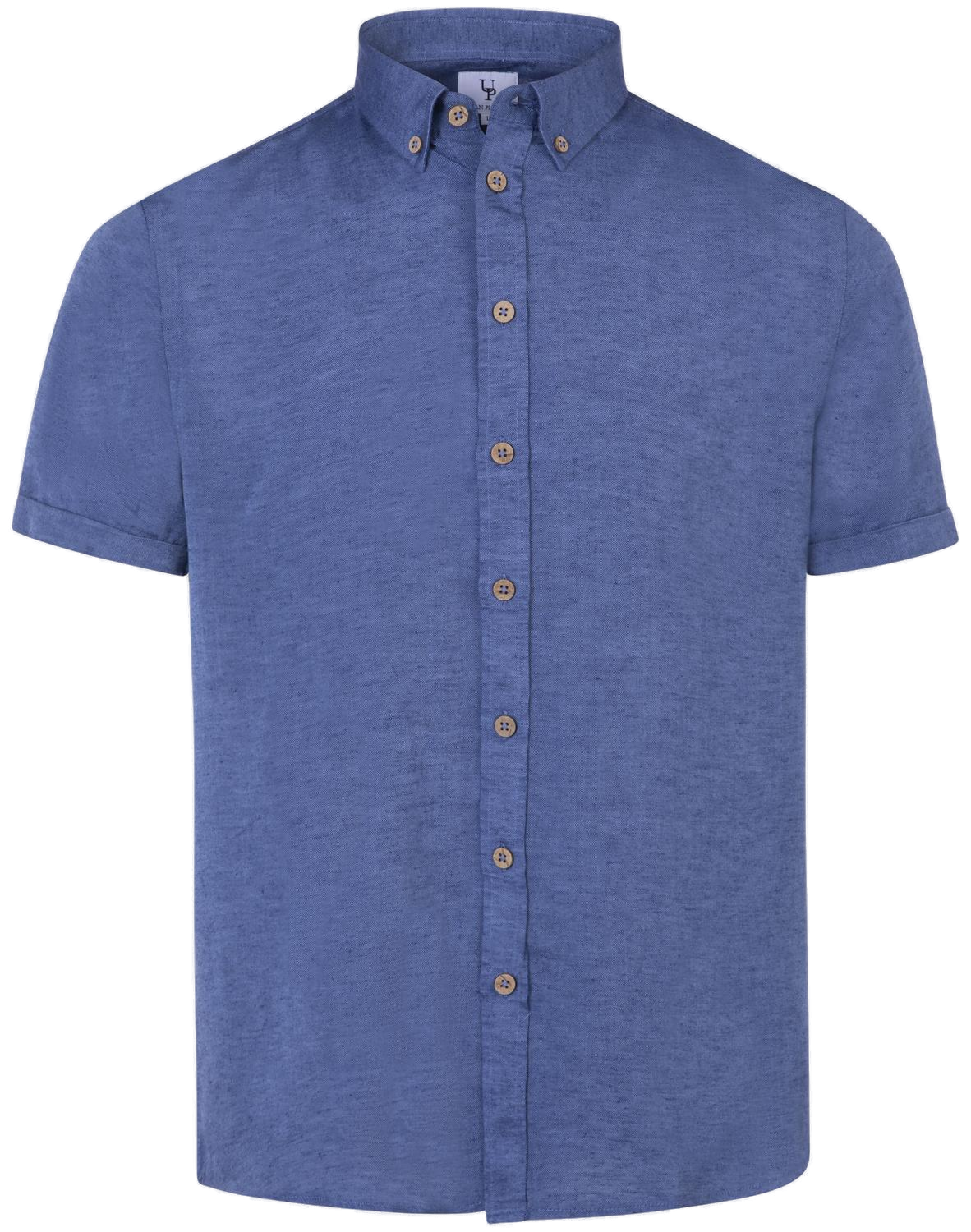 Urban Pioneers Male Sawyer Shirt SHIRT MID BLUE MELANGE