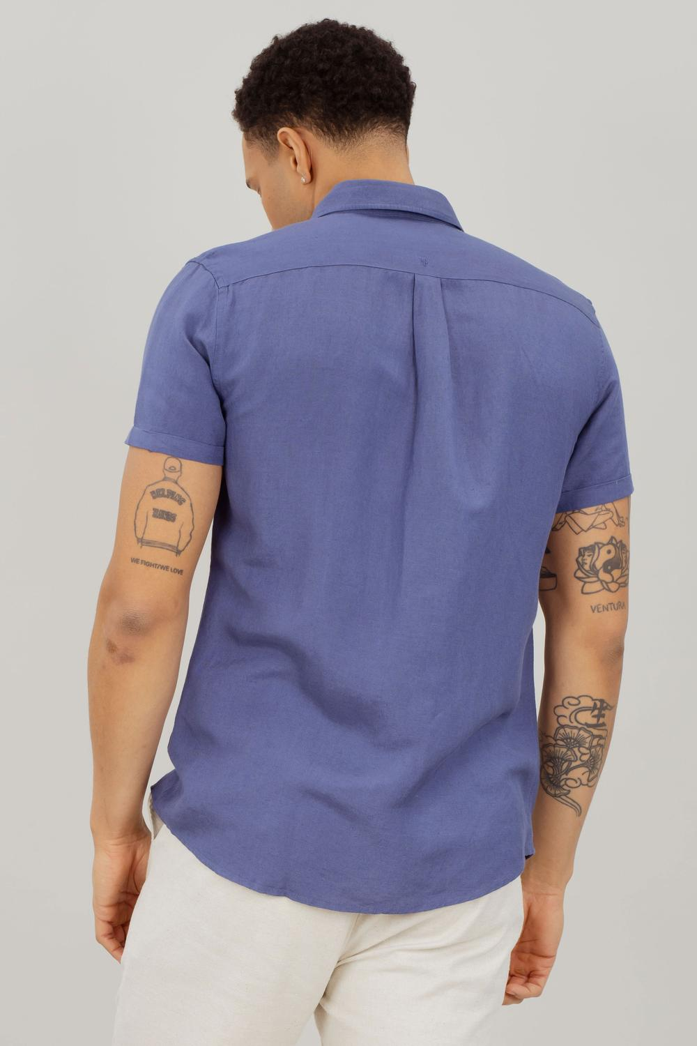 Urban Pioneers Male Sawyer Shirt SHIRT DENIM BLUE