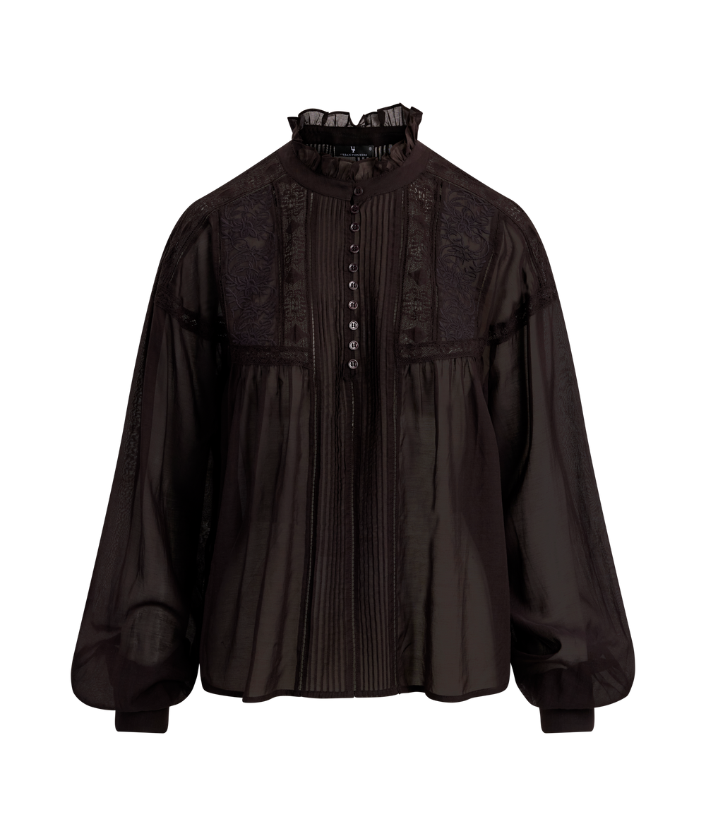 Urban Pioneers Female Selestina Blouse BLOUSE ESPRESSO