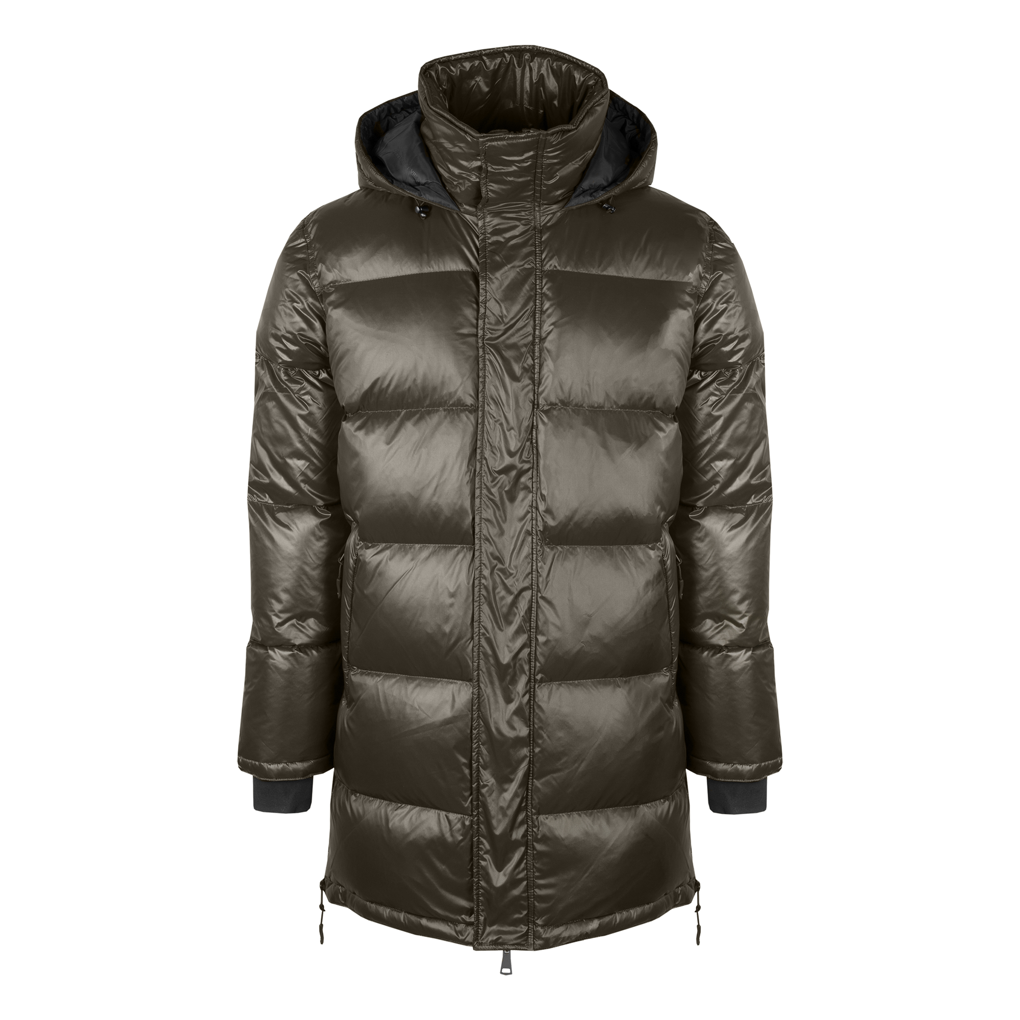 Urban Pioneers Male Sidney Down Jacket PARKA OLIVE NIGHT