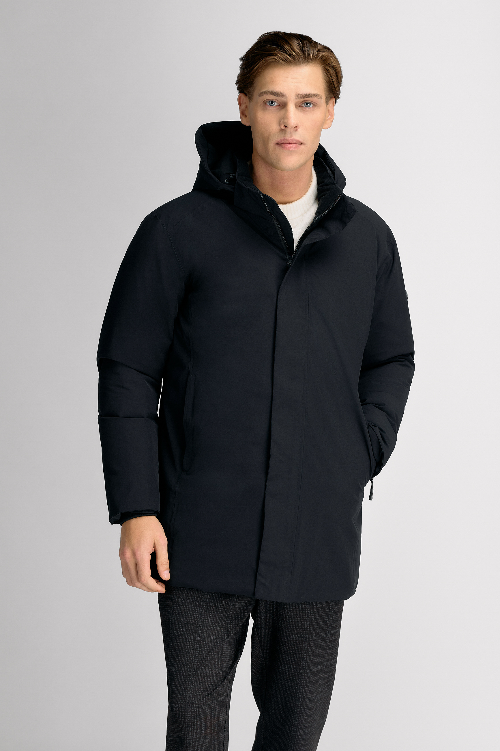 Urban Pioneers Male Skare Technical Down Parka JACKET BLACK