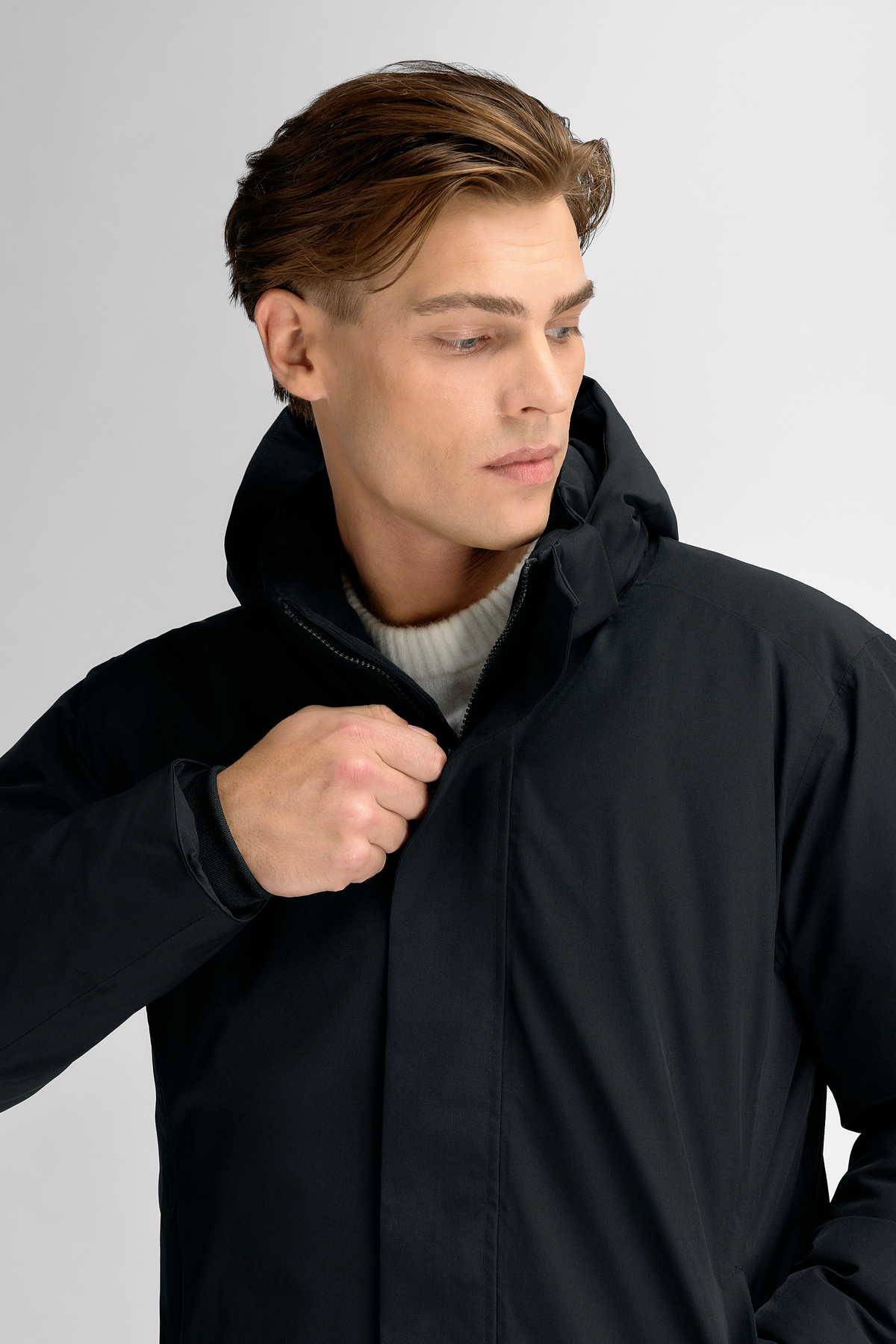 Urban Pioneers Male Skare Technical Down Parka JACKET BLACK