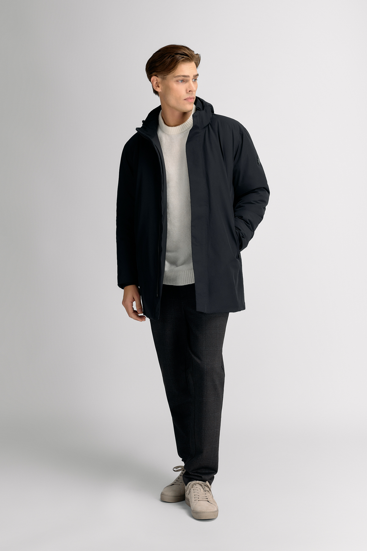 Urban Pioneers Male Skare Technical Down Parka JACKET BLACK