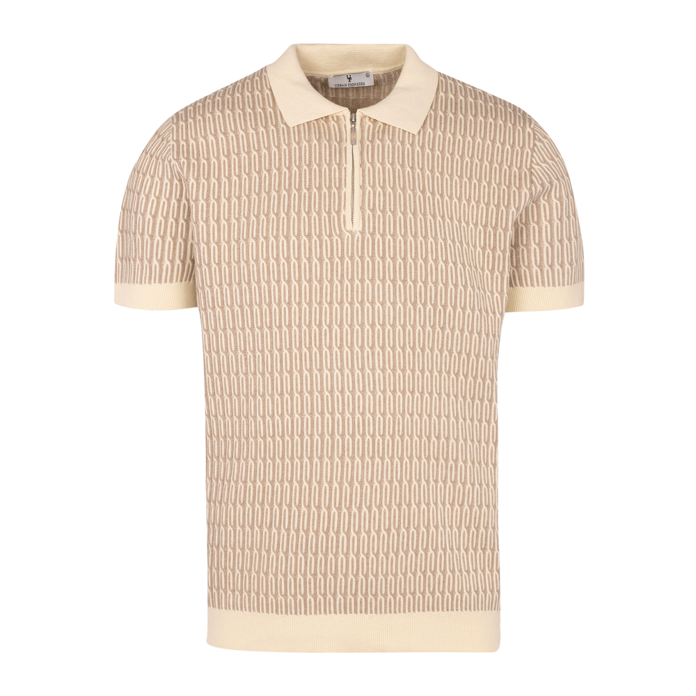 Urban Pioneers Male Sorata Pique PIQUE CREAM