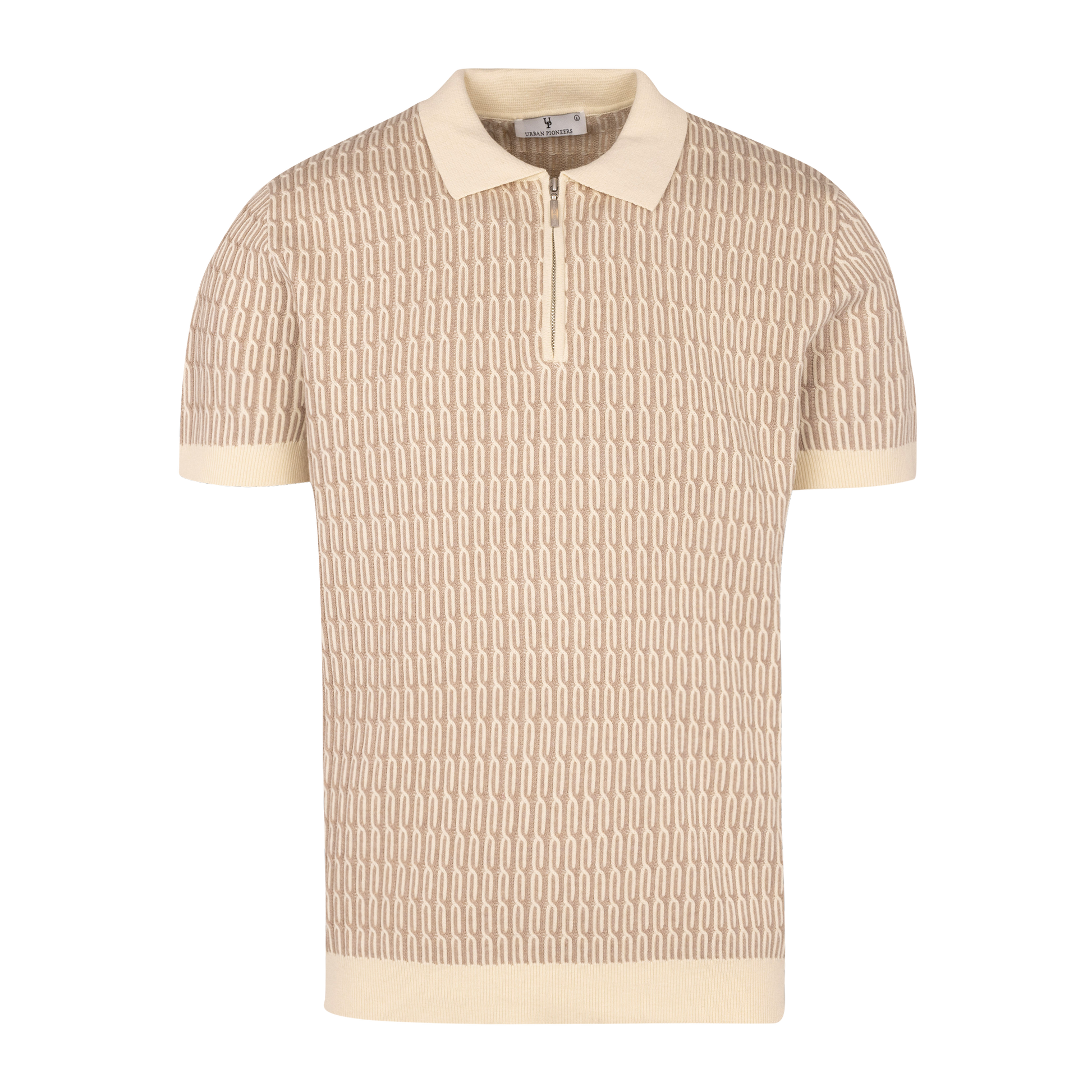 Urban Pioneers Male Sorata Pique PIQUE CREAM