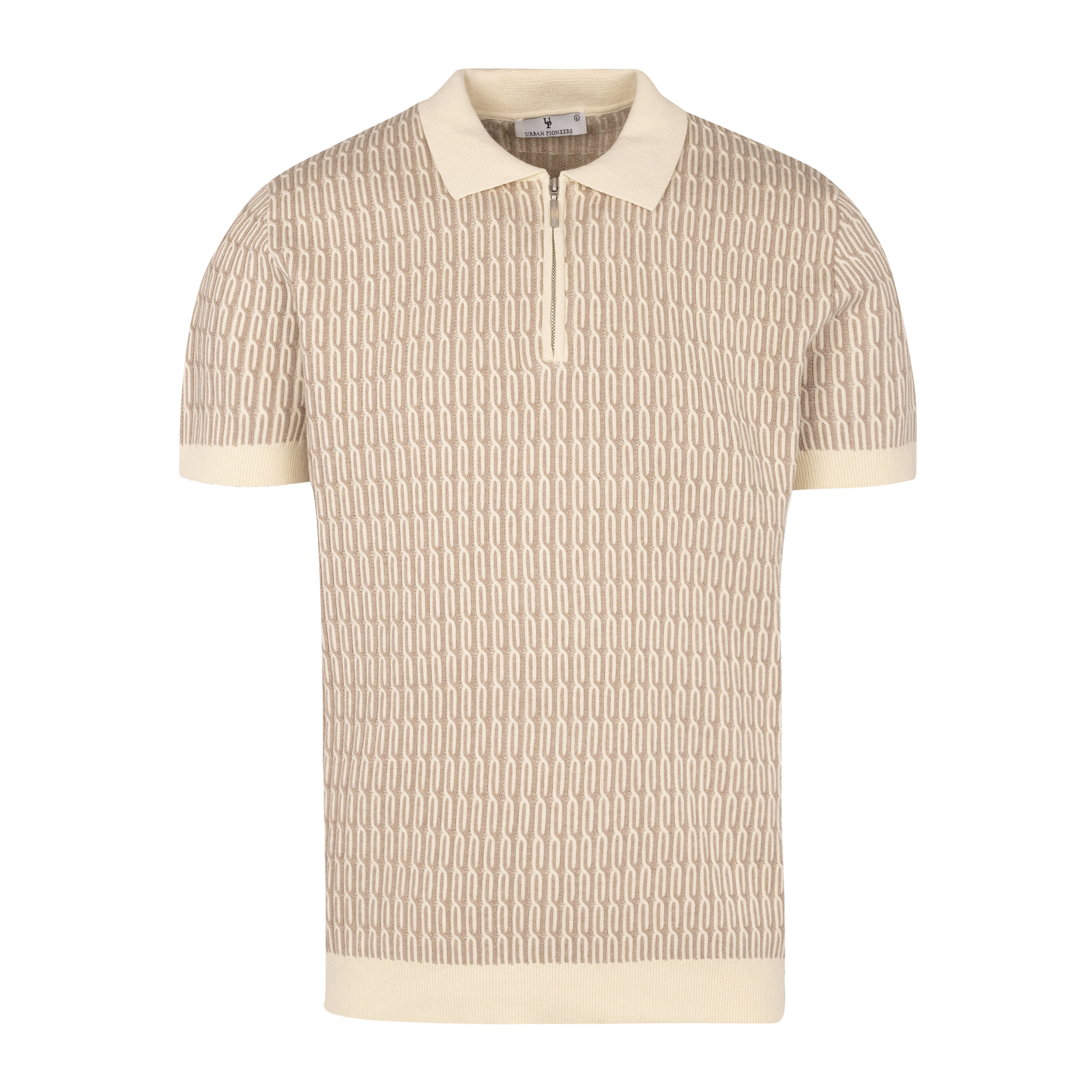 Urban Pioneers Male Sorata Pique PIQUE CREAM