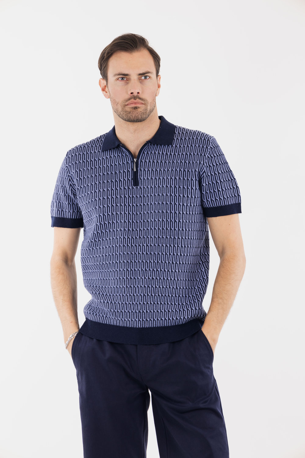 Urban Pioneers Male Sorata Pique PIQUE NAVY