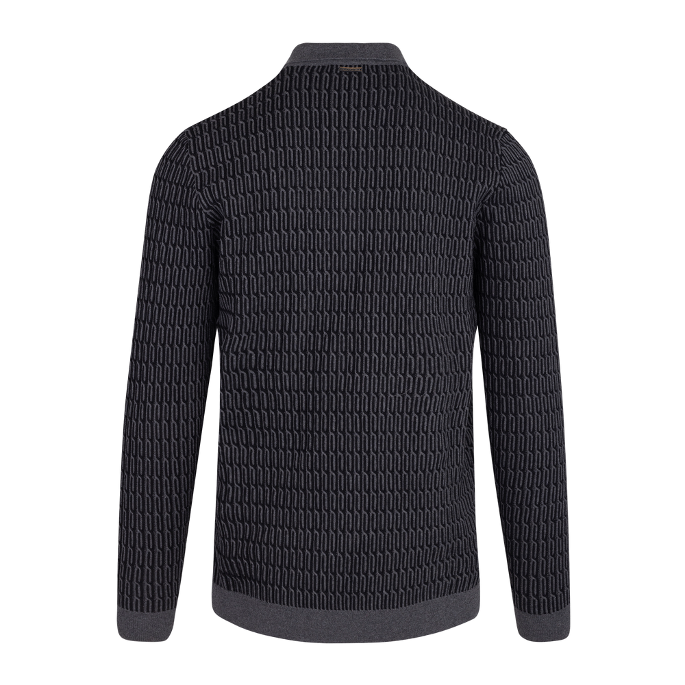 Urban Pioneers Male South Half-zip SWEATER CHARCOAL