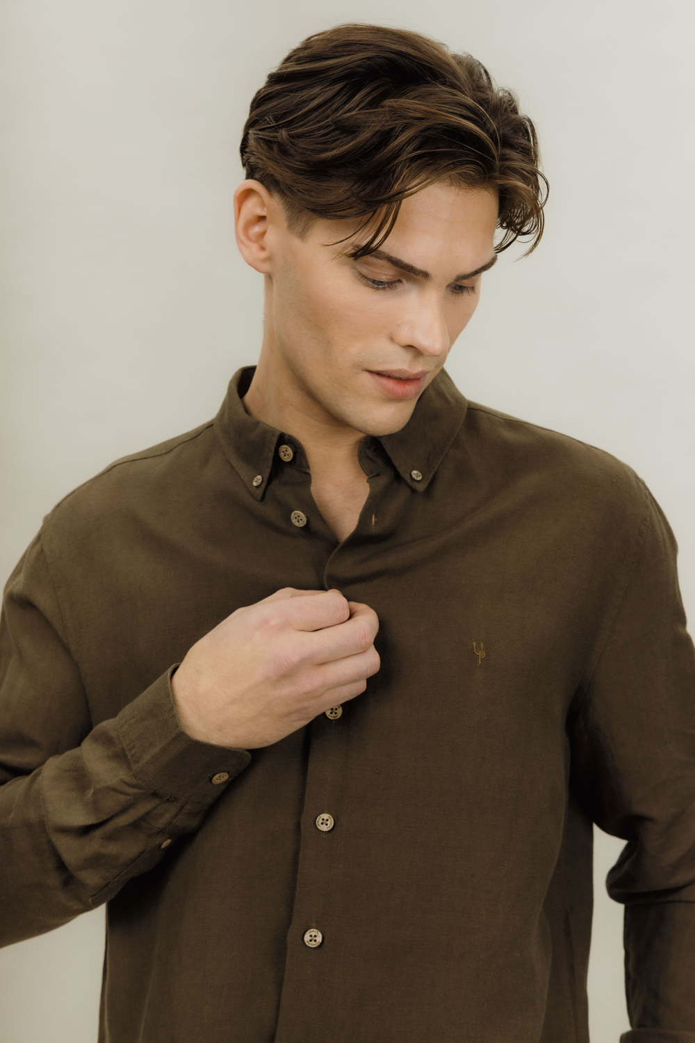 Urban Pioneers Male Stephan LS Shirt SHIRT AFTER DARK
