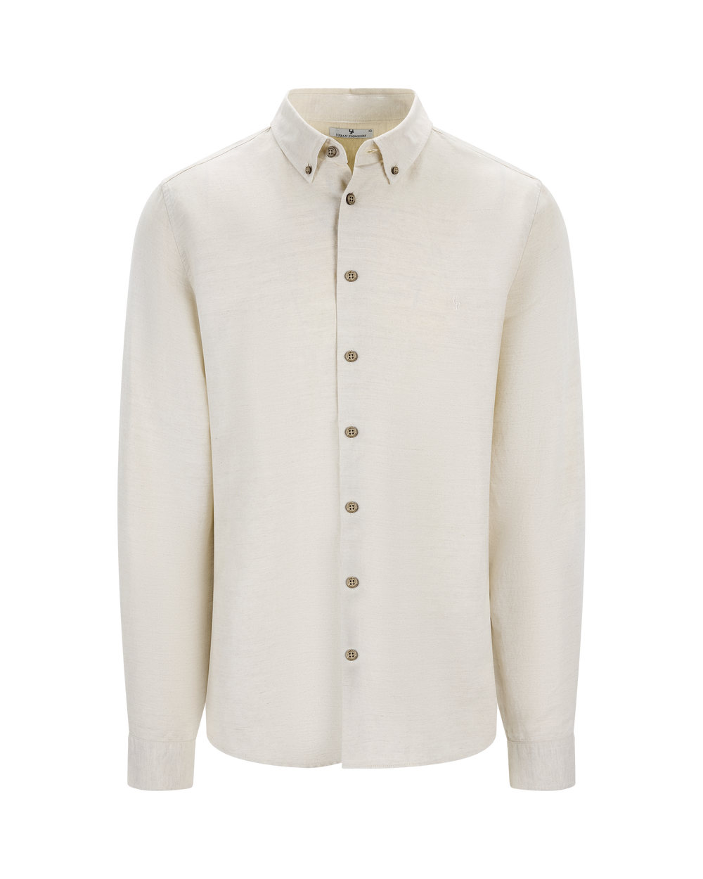 Urban Pioneers Male Stephan LS Shirt SHIRT SAND MEL