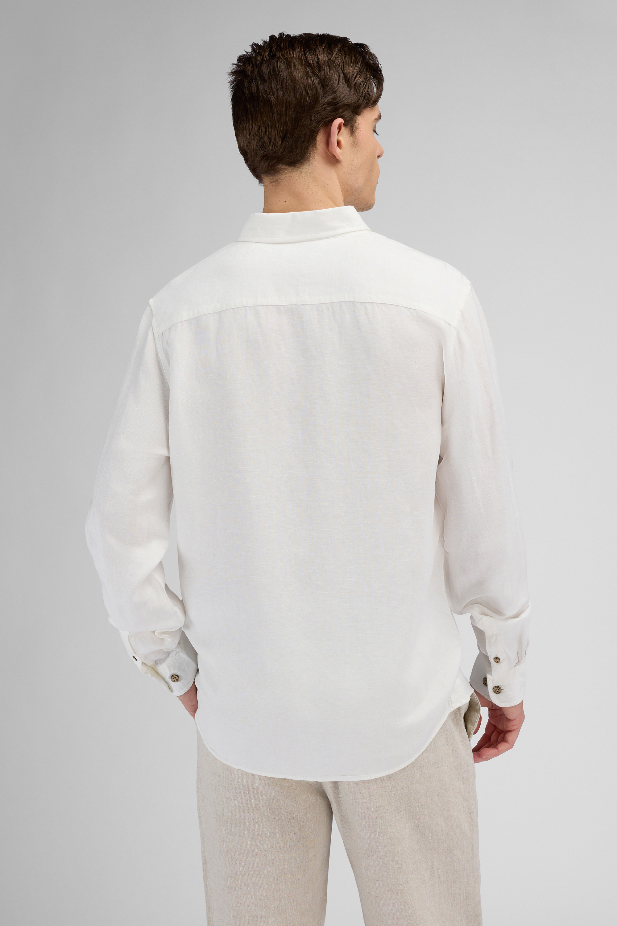 Urban Pioneers Male Stephan LS Shirt SHIRT WHITE