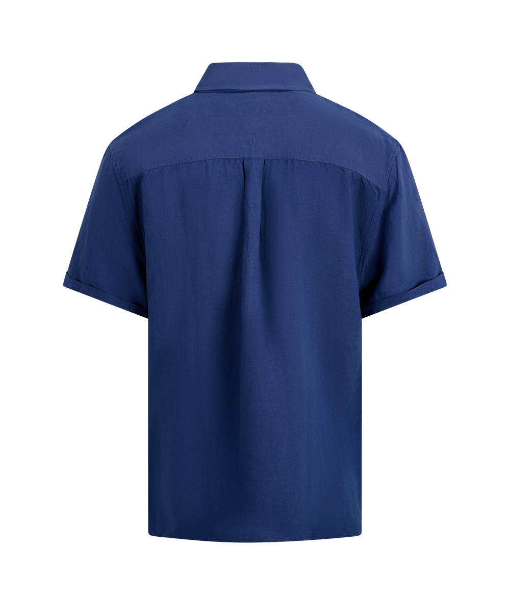 Urban Pioneers Male Stephan SS Shirt SS SHIRT DENIM BLUE
