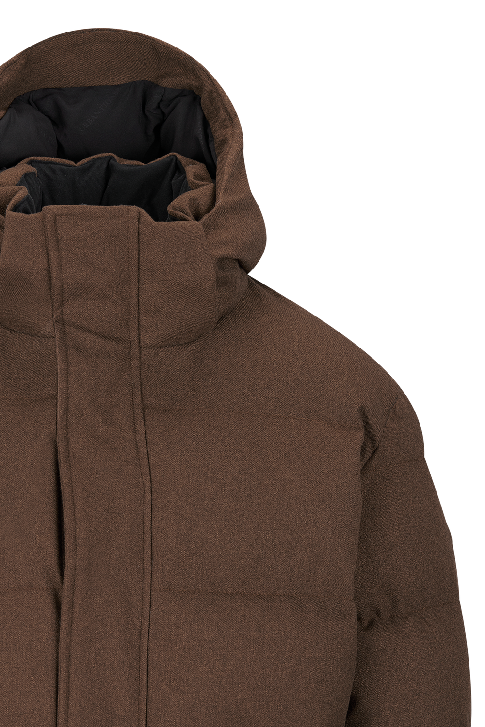 Urban Pioneers Male Sterling Padded Parka JACKET MID BROWN