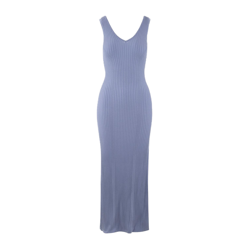 Urban Pioneers Female Stine midi DRESS FADED DENIM