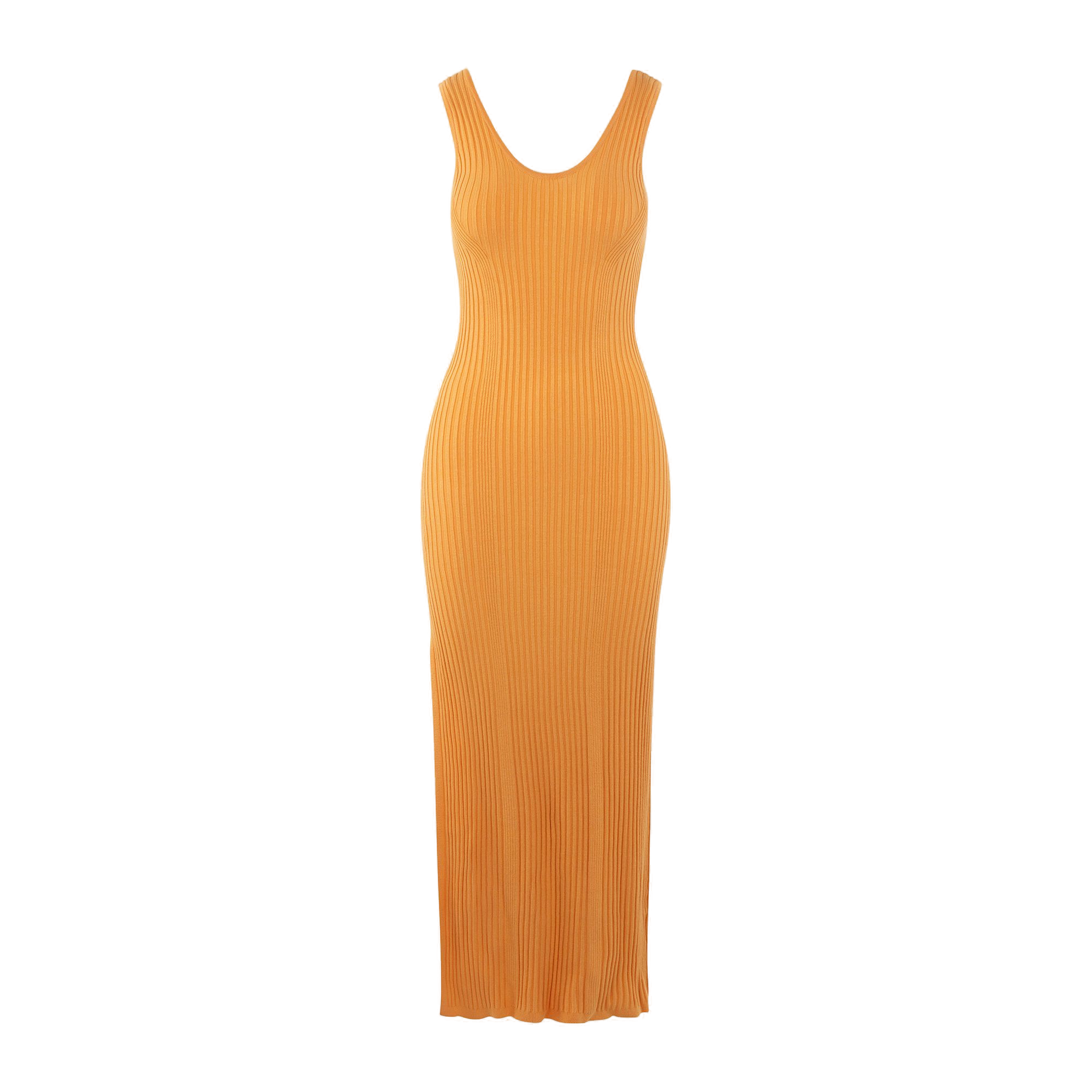 Urban Pioneers Female Stine midi DRESS WARM APRICOT