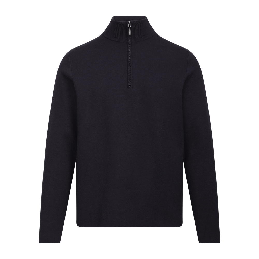 Urban Pioneers Male Succa Half-zip SWEATER BLUE MIRAGE