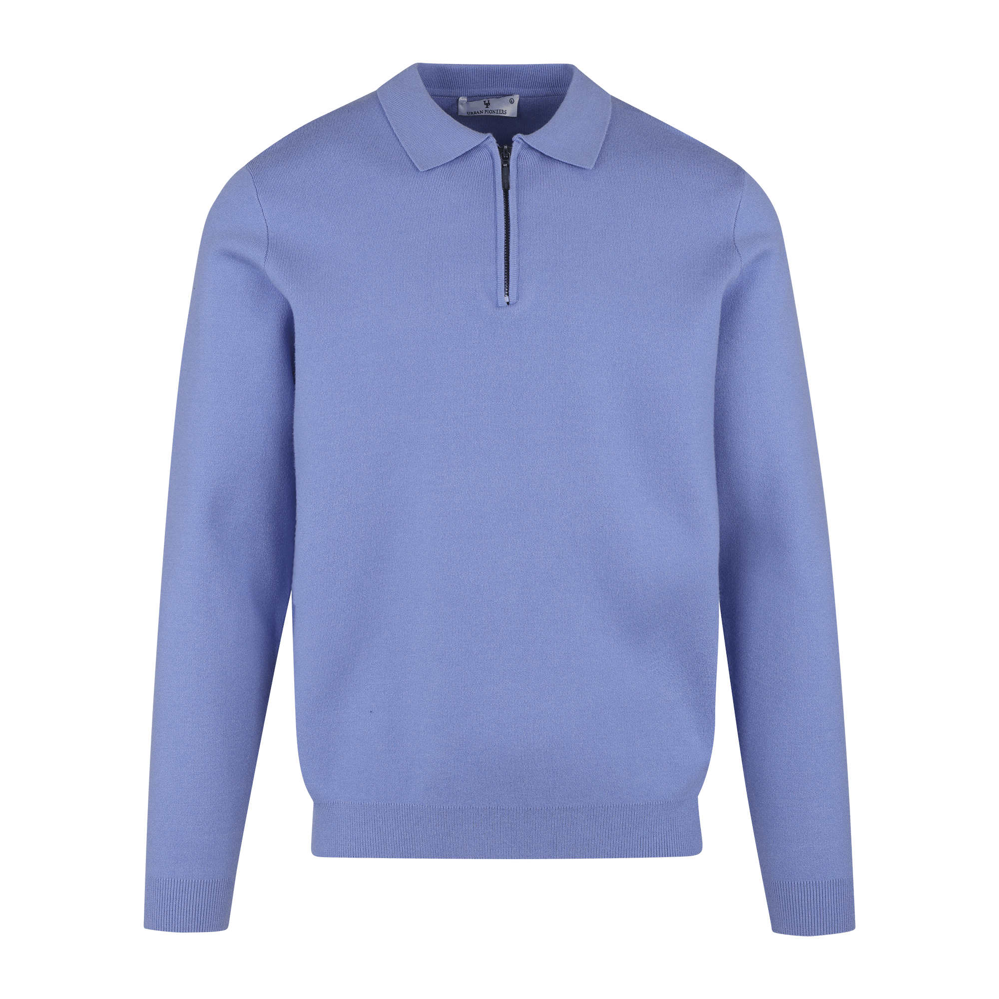 Urban Pioneers Male Succa Polo Half-zip SWEATER BLUE BONNET