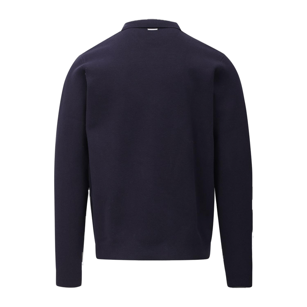 Urban Pioneers Male Succa Polo Half-zip SWEATER DARK NAVY