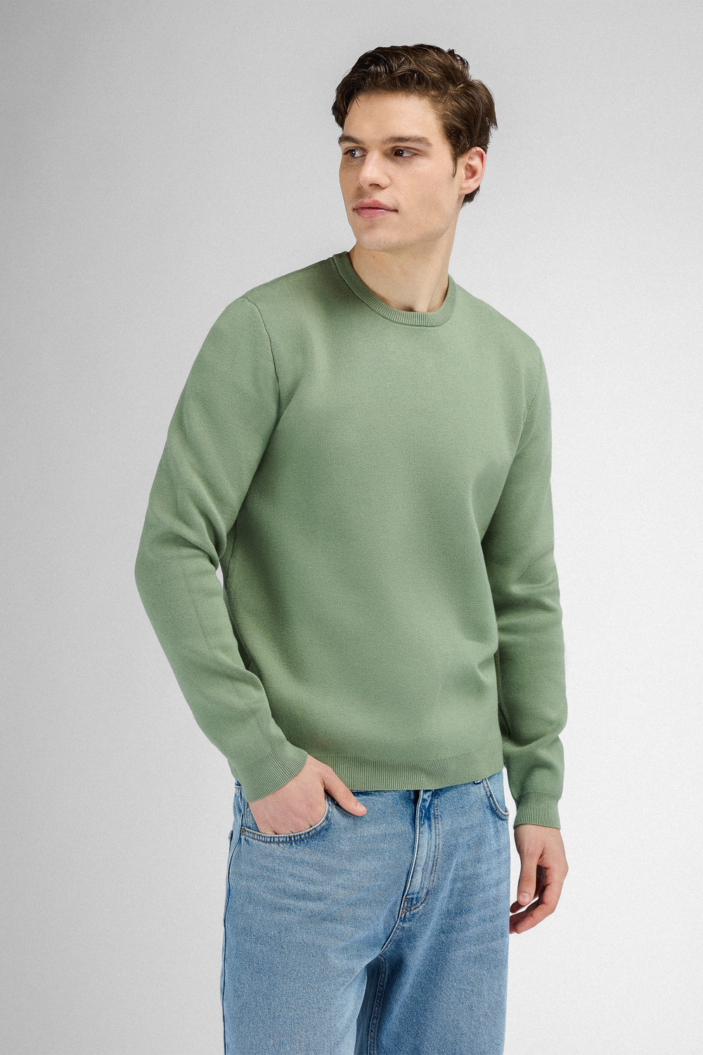 Urban Pioneers Male Succa Sweater SWEATER HEDGE GREEN