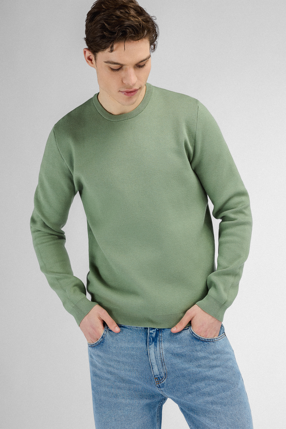 Urban Pioneers Male Succa Sweater SWEATER HEDGE GREEN