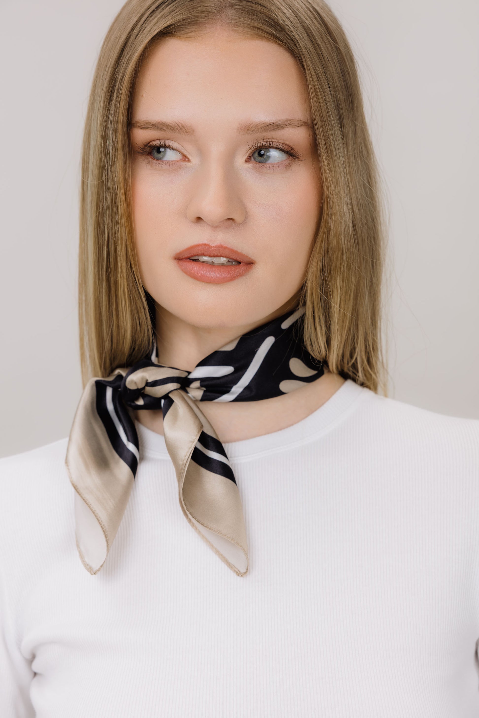 Urban Pioneers Female Suki Silk Scarf SCARF SAND