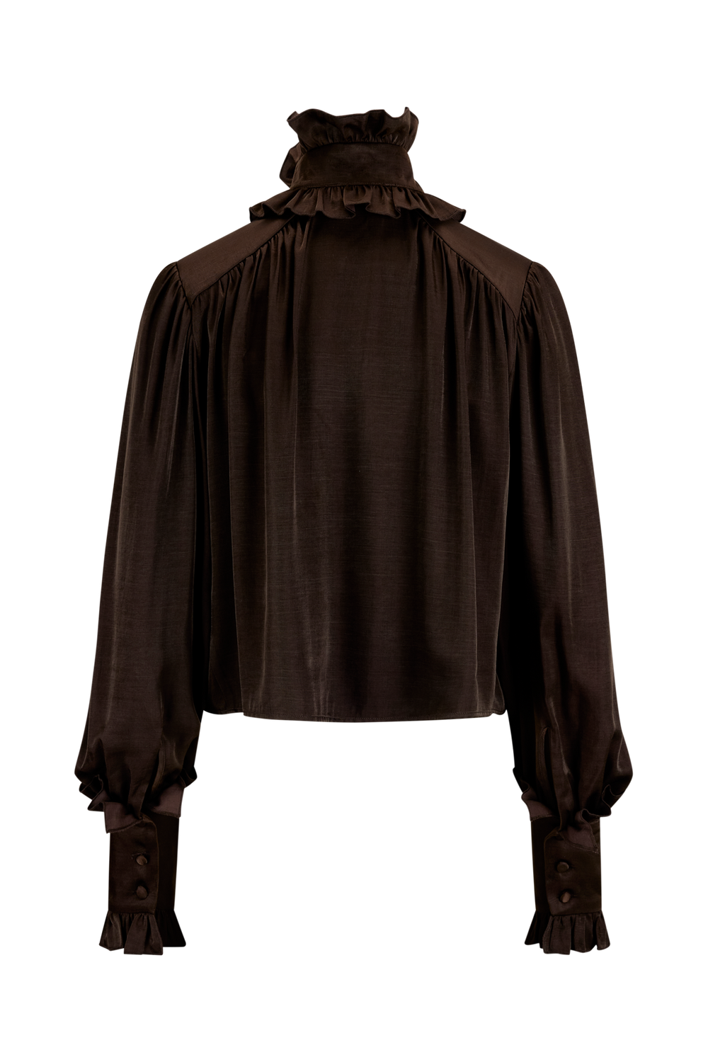 Urban Pioneers Female Sunita Blouse BLOUSE BLACK COFFEE