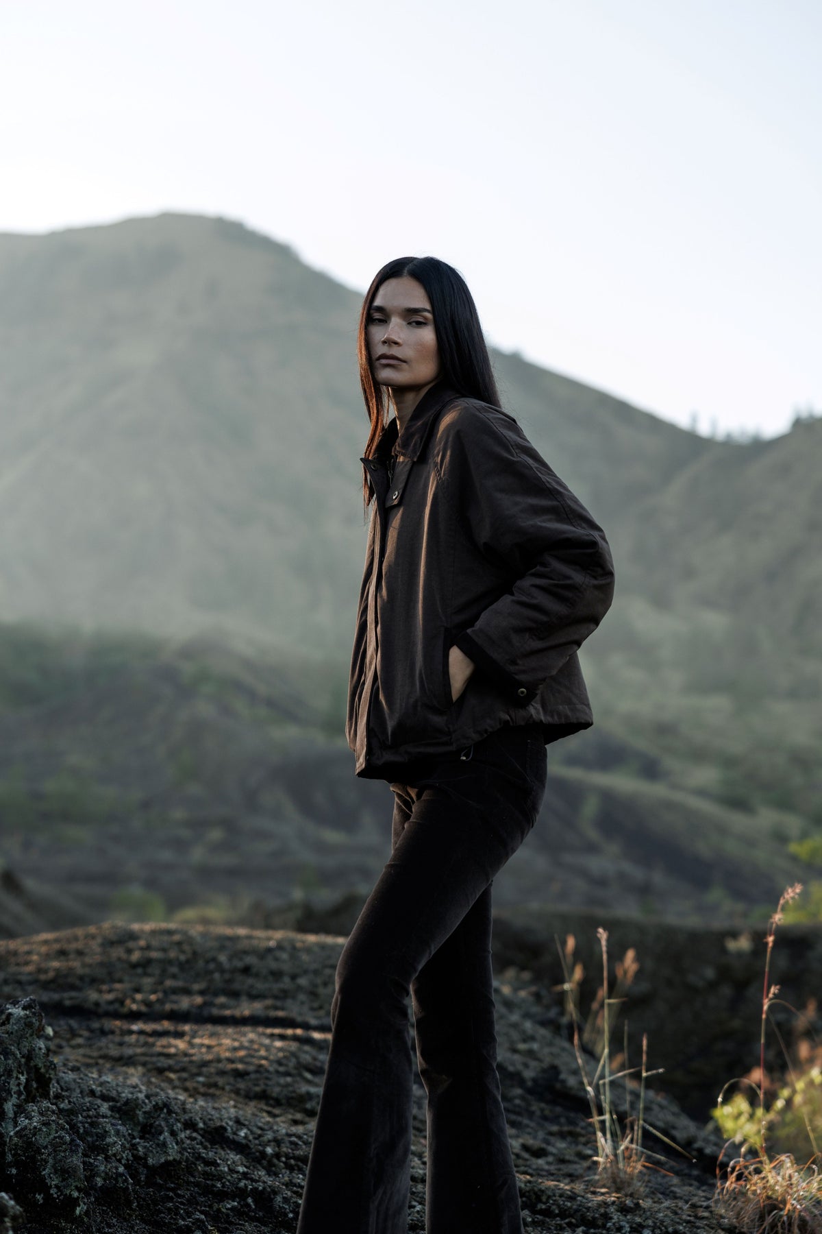 Urban Pioneers Female Sunna Jacket JACKET BLACK COFFEE