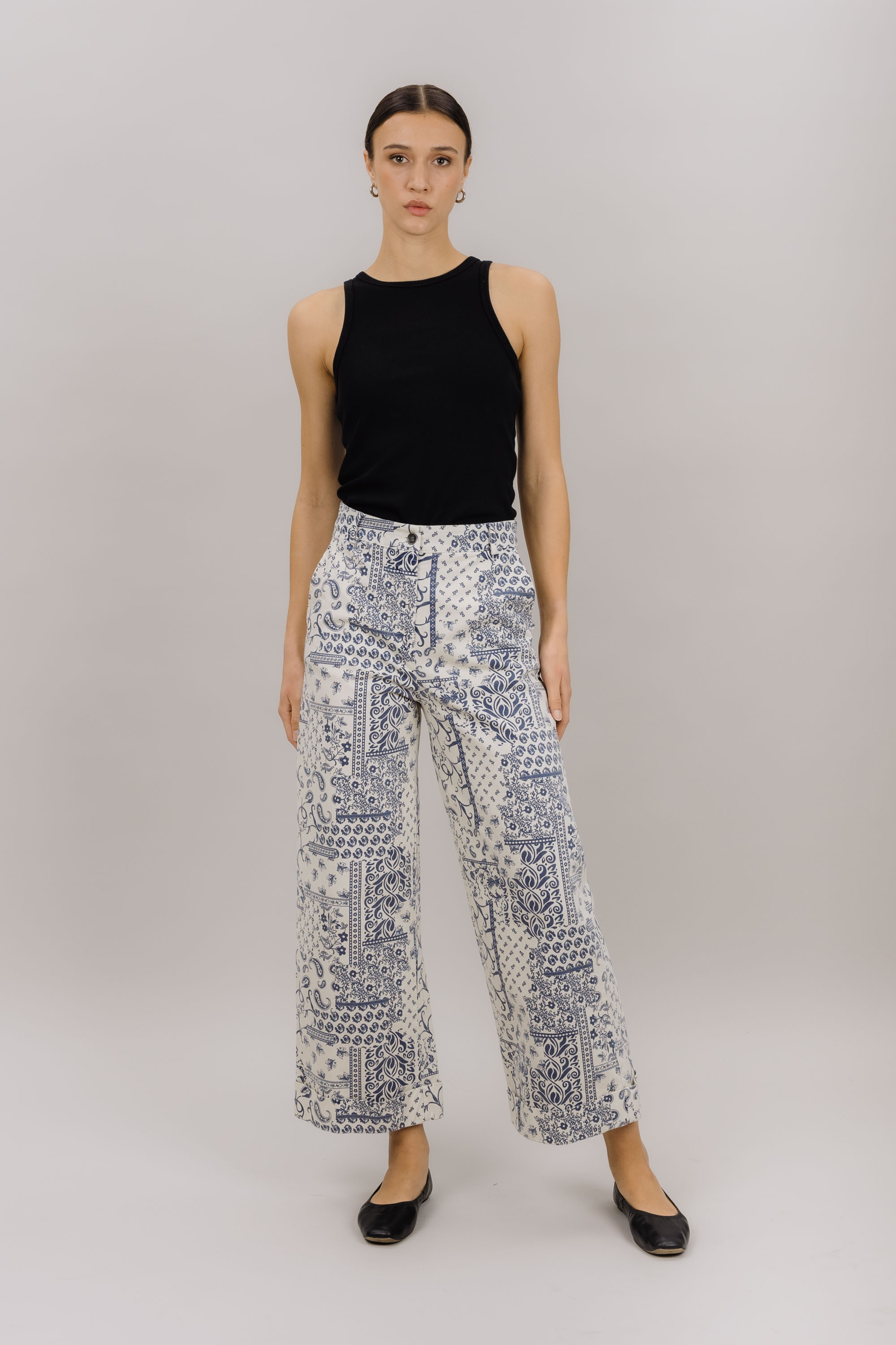 Urban Pioneers Female Terina Pants PANTS NAVY AOP