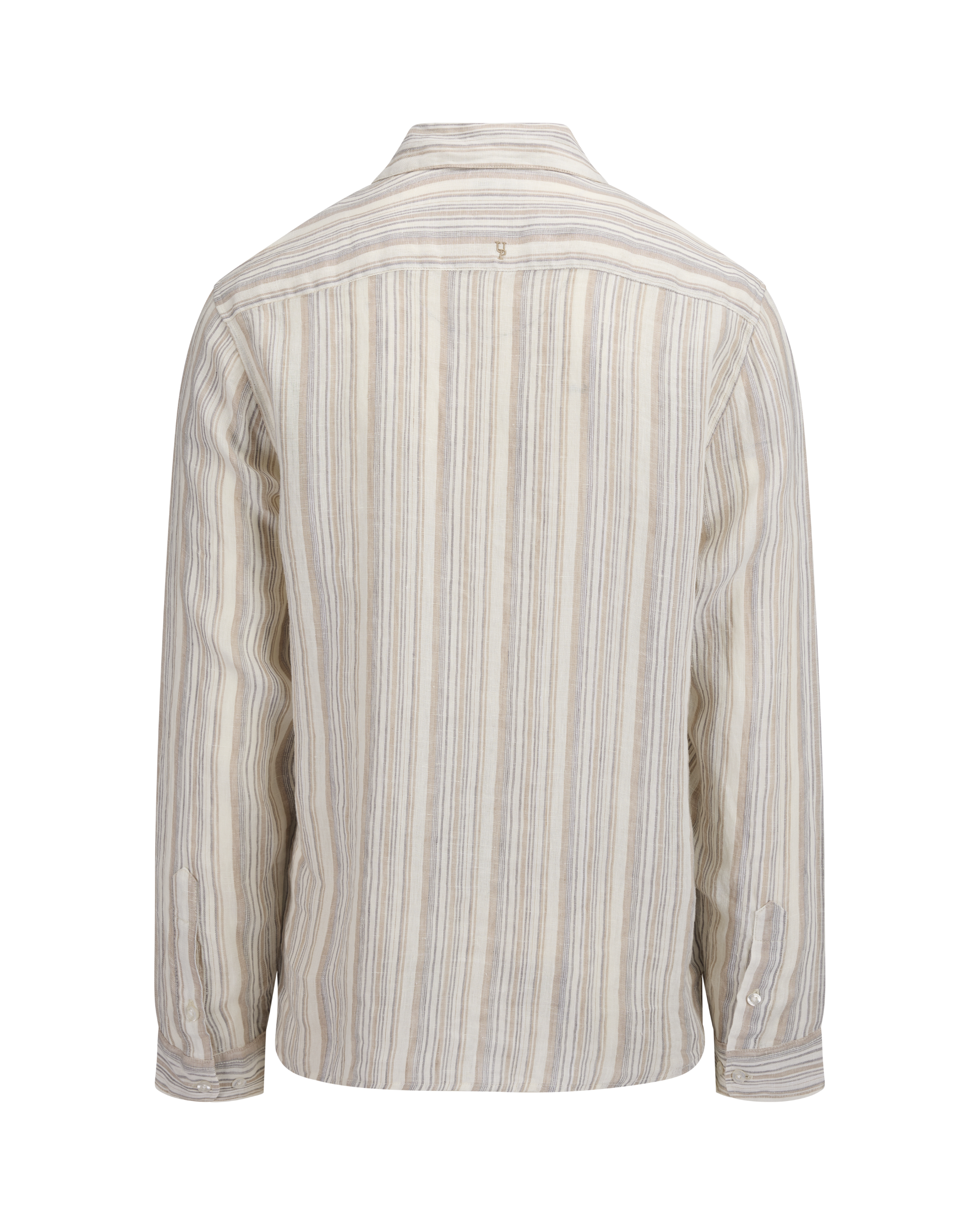 Urban Pioneers Male Thierry LS Shirt SHIRT GREY MULTI