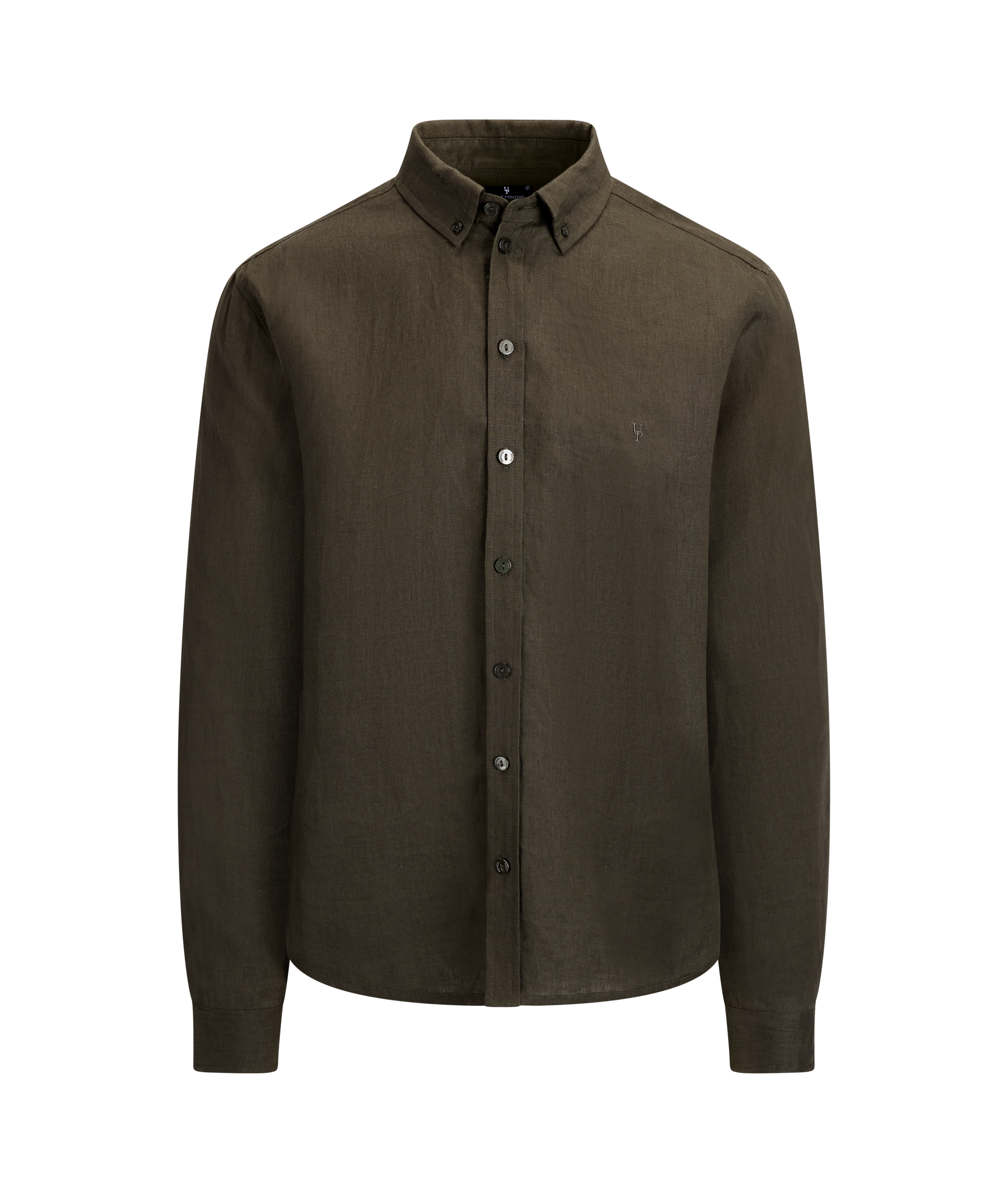 Urban Pioneers Male Thomas LS Shirt SHIRT FOREST NIGHT