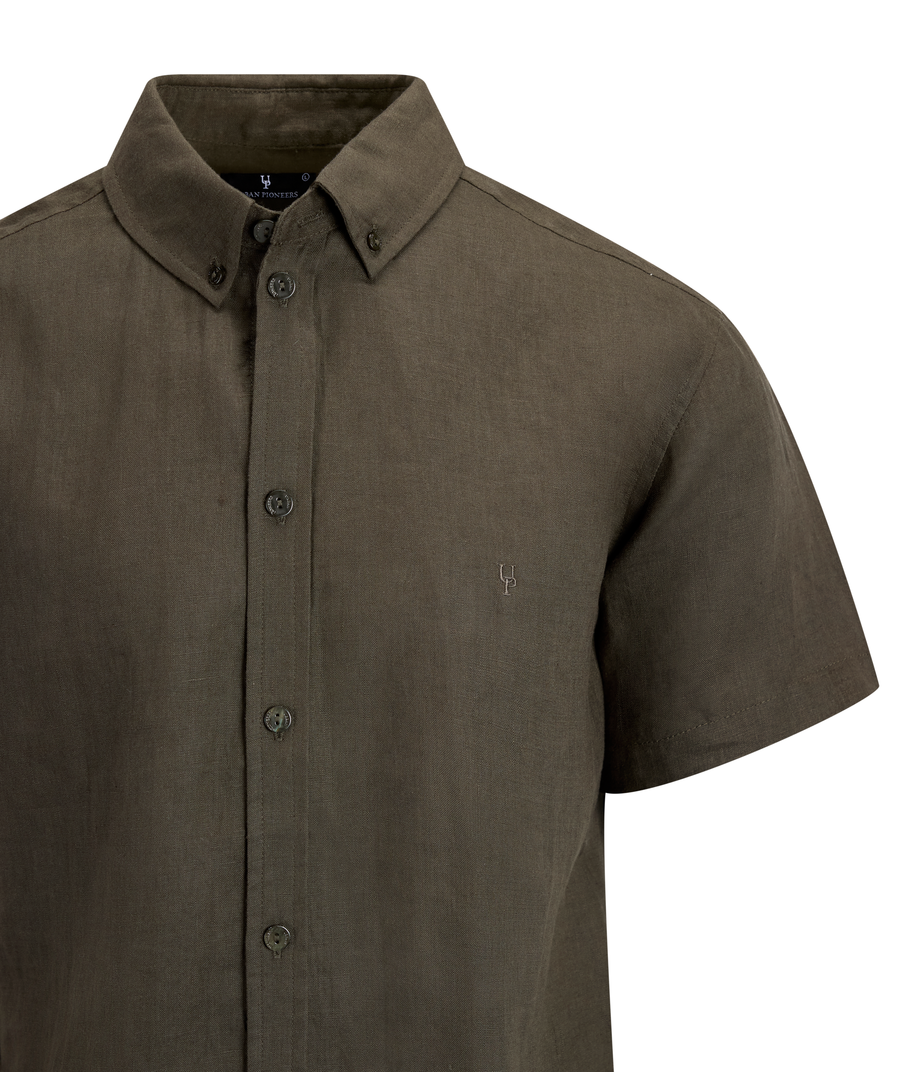 Urban Pioneers Male Thomas SS Shirt SS SHIRT FOREST NIGHT