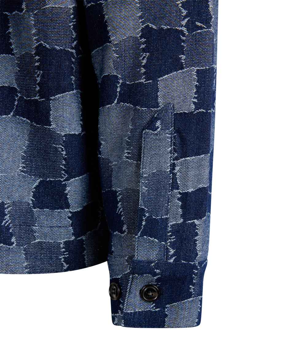 Urban Pioneers Male Tiberio Overshirt OVERSHIRT DARK DENIM