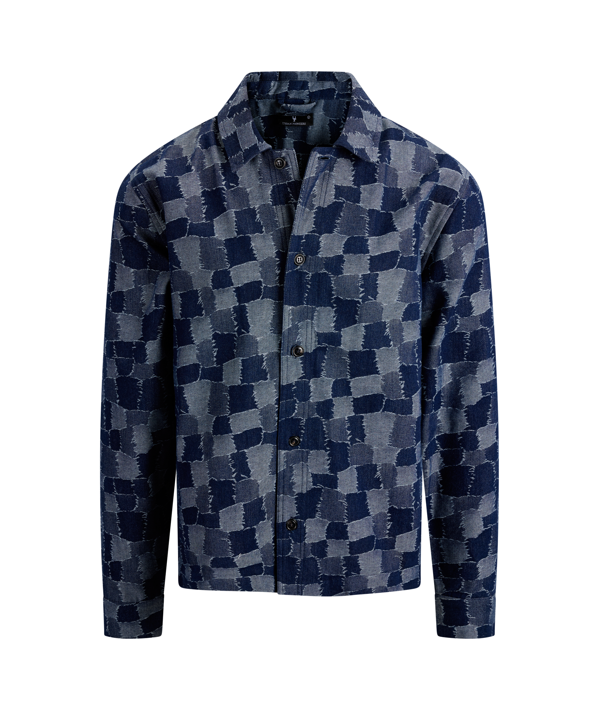 Urban Pioneers Male Tiberio Overshirt OVERSHIRT DARK DENIM