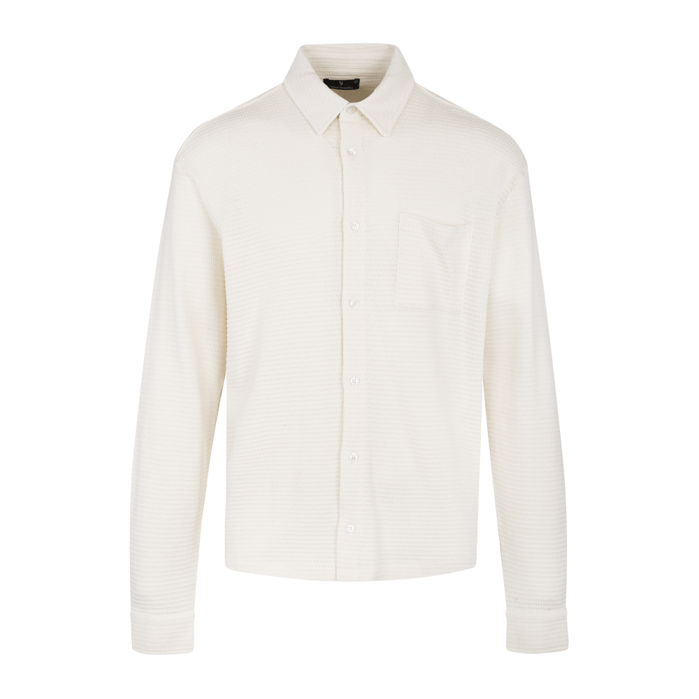 Urban Pioneers Male Tito LS SHIRT CREAM