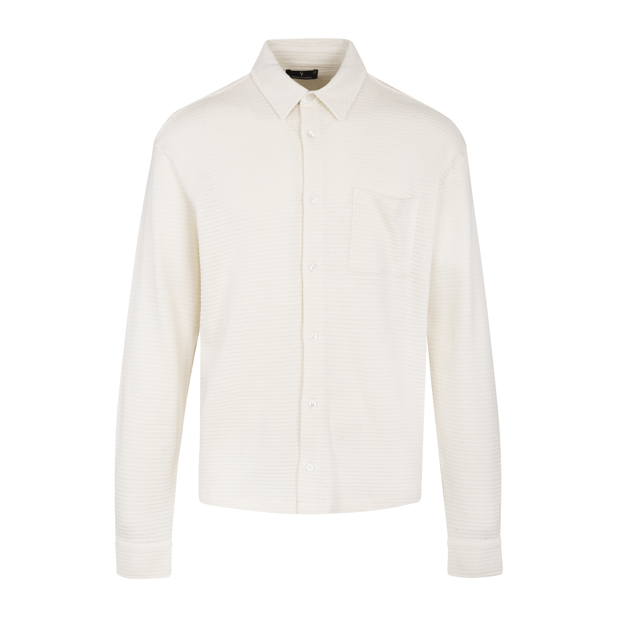 Urban Pioneers Male Tito LS SHIRT CREAM