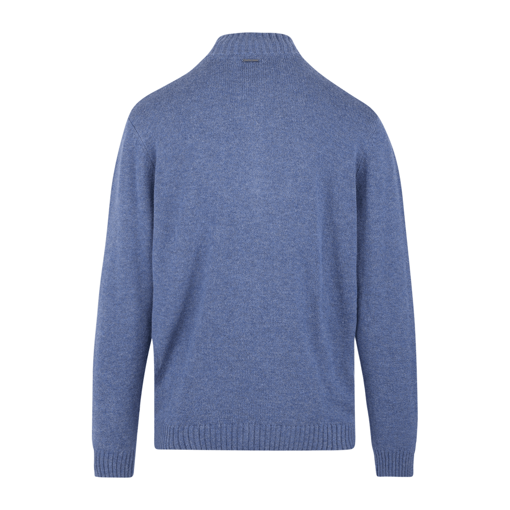 Urban Pioneers Male Tommi Half-zip SWEATER DENIM
