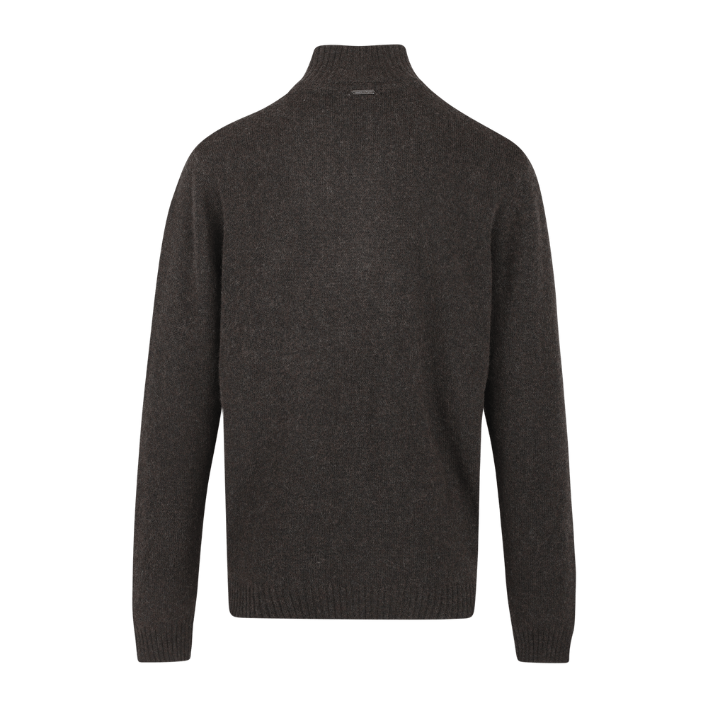Urban Pioneers Male Tommi Half-zip SWEATER COFFEE