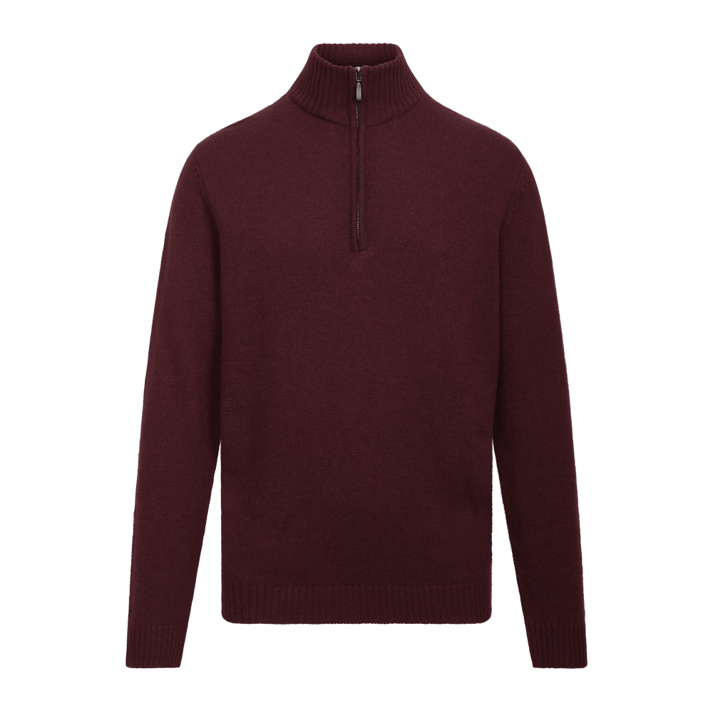Urban Pioneers Male Tommi Half-zip SWEATER FUDGE