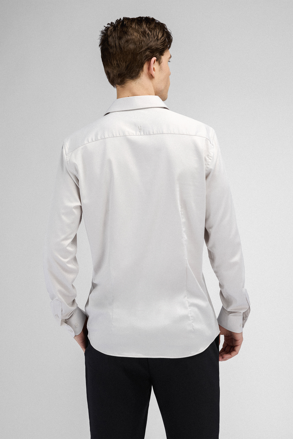 Urban Pioneers Male Totti LS Shirt SHIRT PUTTY