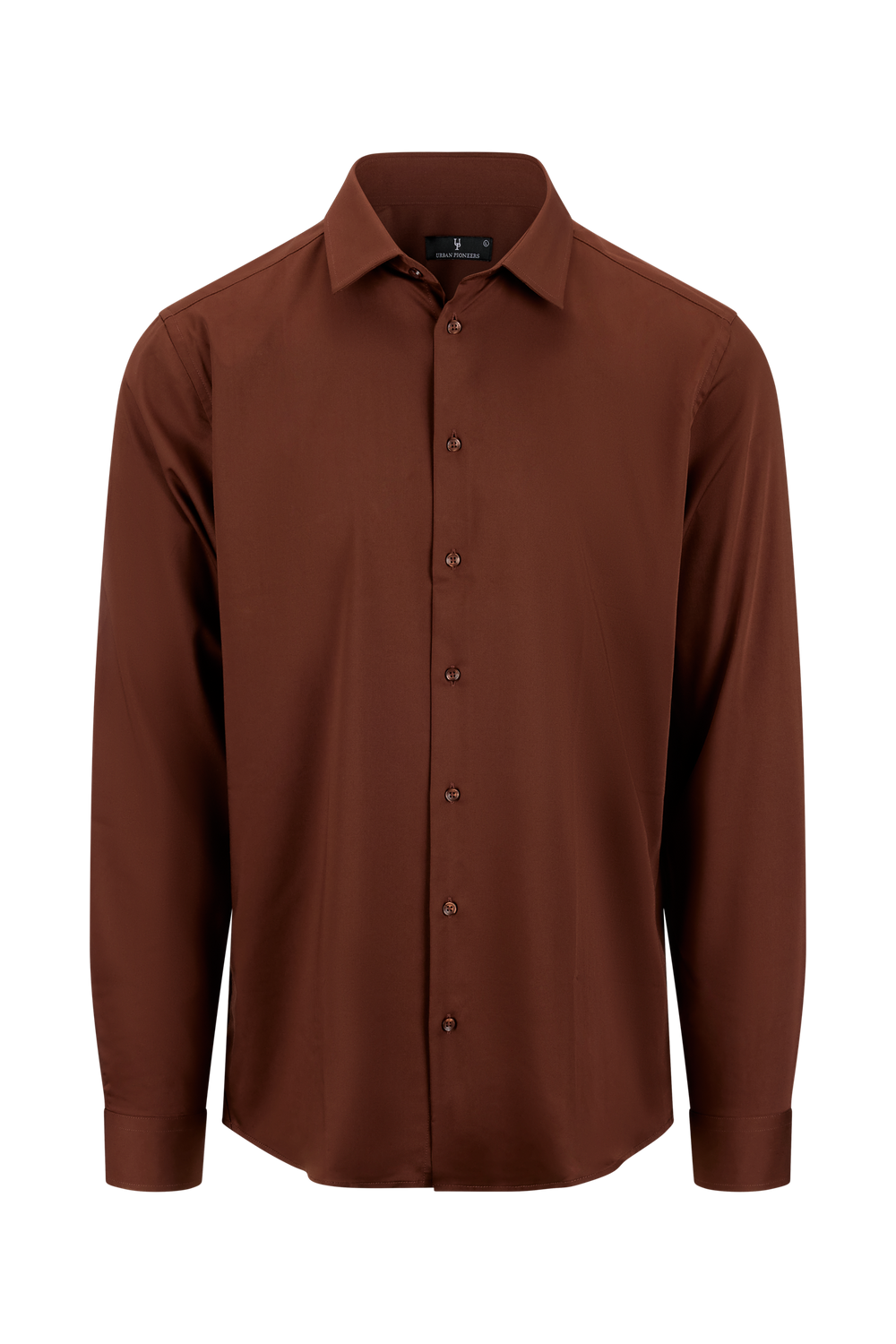 Urban Pioneers Male Totti LS Shirt SHIRT TOFFEE