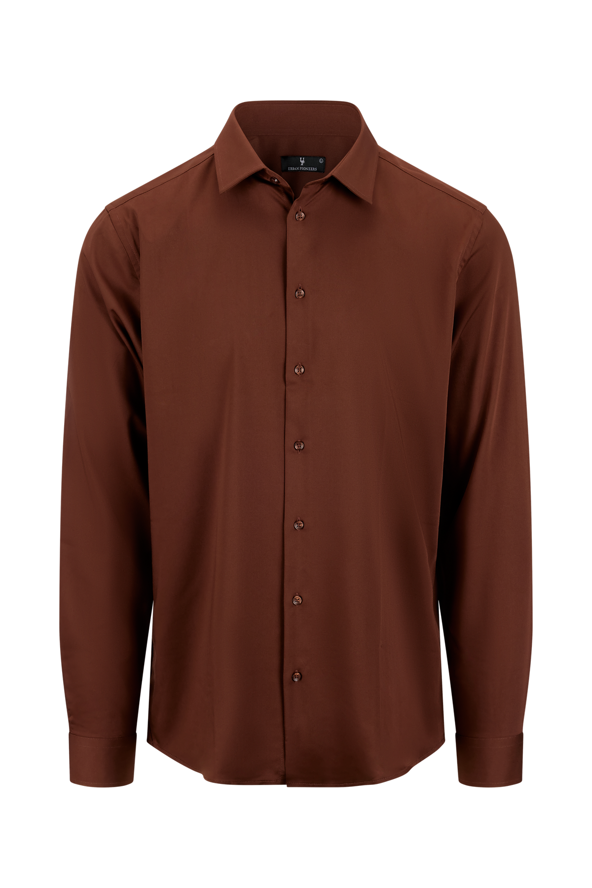 Urban Pioneers Male Totti LS Shirt SHIRT TOFFEE