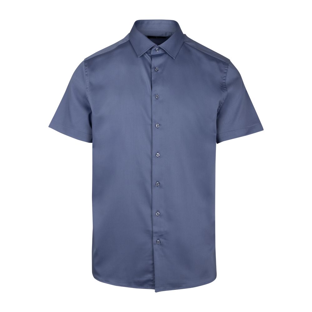 Urban Pioneers Male Totti SS Shirt SHIRT MOONLIGHT BLUE