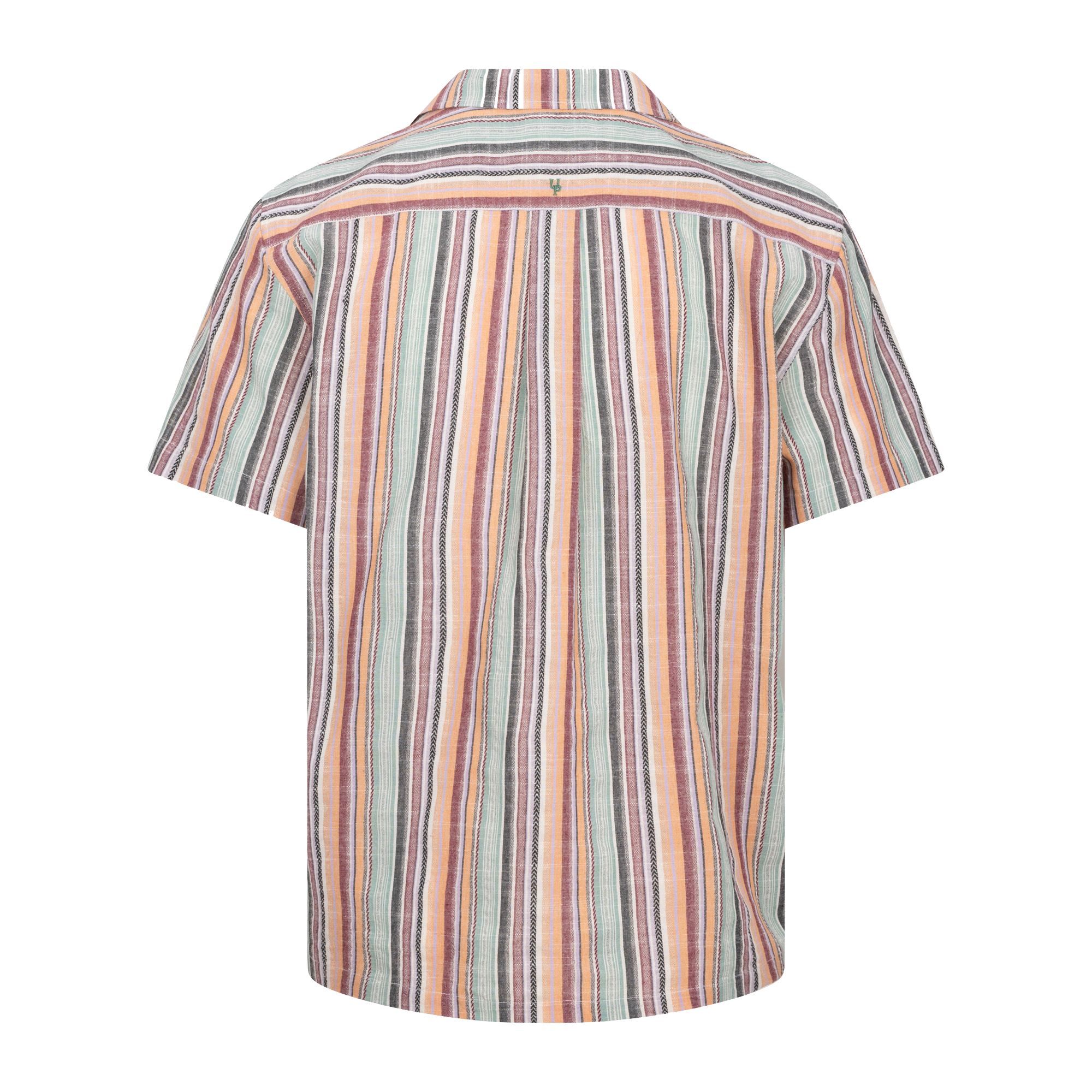 Urban Pioneers Male Tristan SS SHIRT MULTI STRIPE