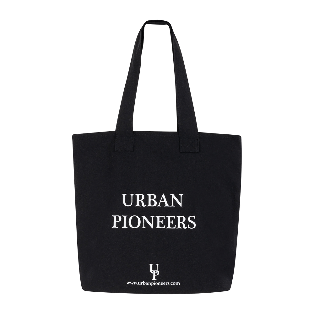 Urban Pioneers Uni UP Recycled Tote Bag BAG BLACK