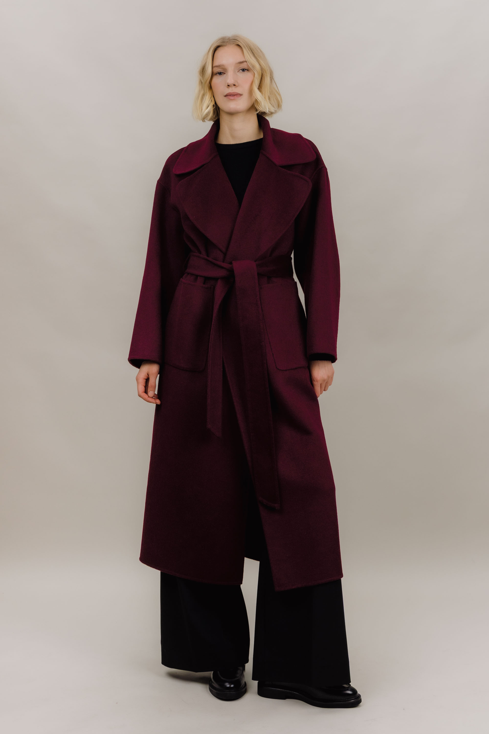 Urban Pioneers Female Ulla Coat COAT BURGUNDY